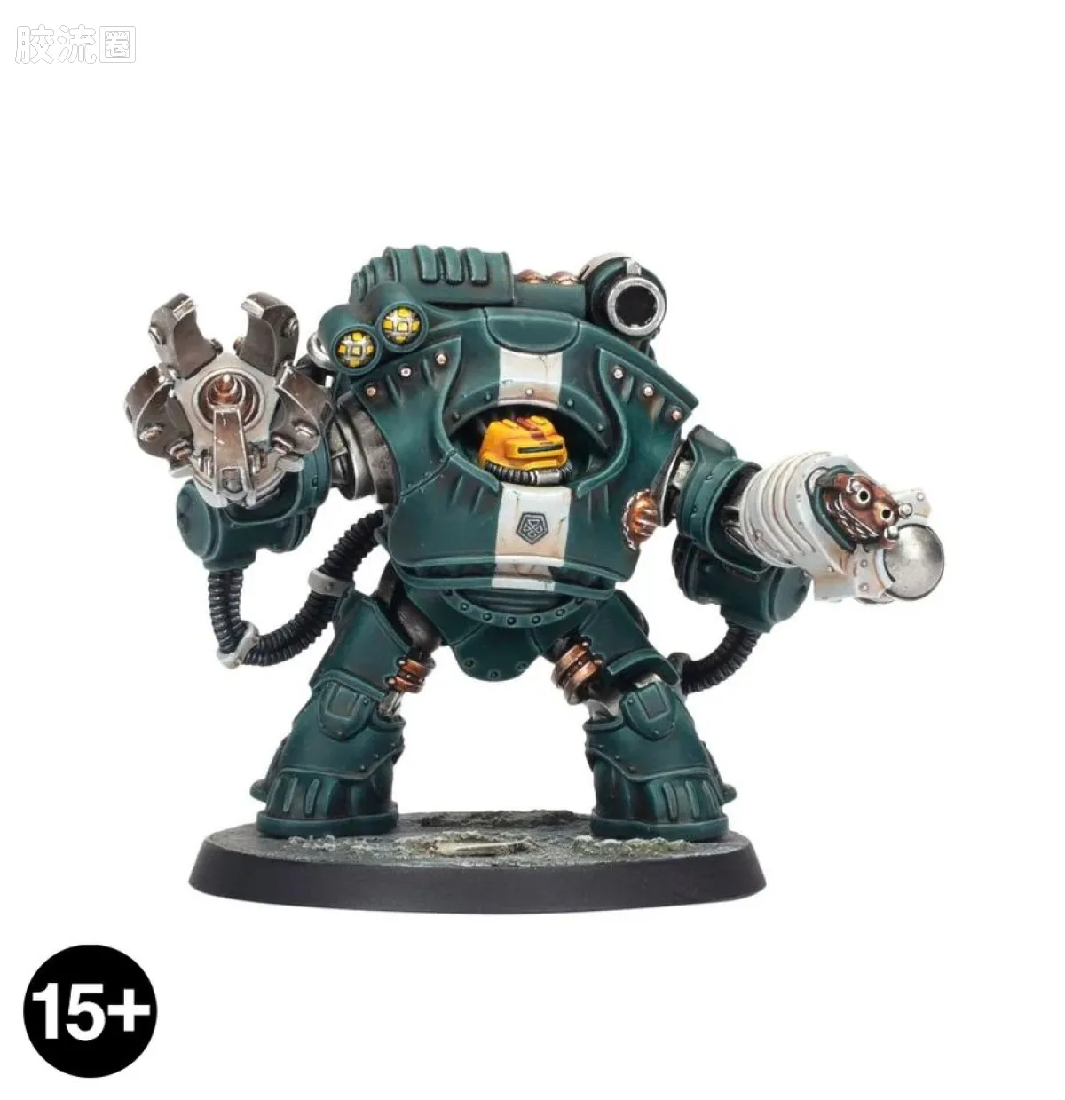 涅克洛蒙达 Necromunda Ironhead Squat Prospectors 铁头短人探矿者 3版 瓦尔蒂扬外骨骼装甲钻工