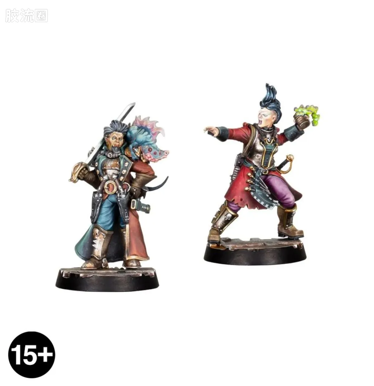 涅克洛蒙达 Necromunda 独立人物 3版 盖恩和孚德·戈尔沃斯