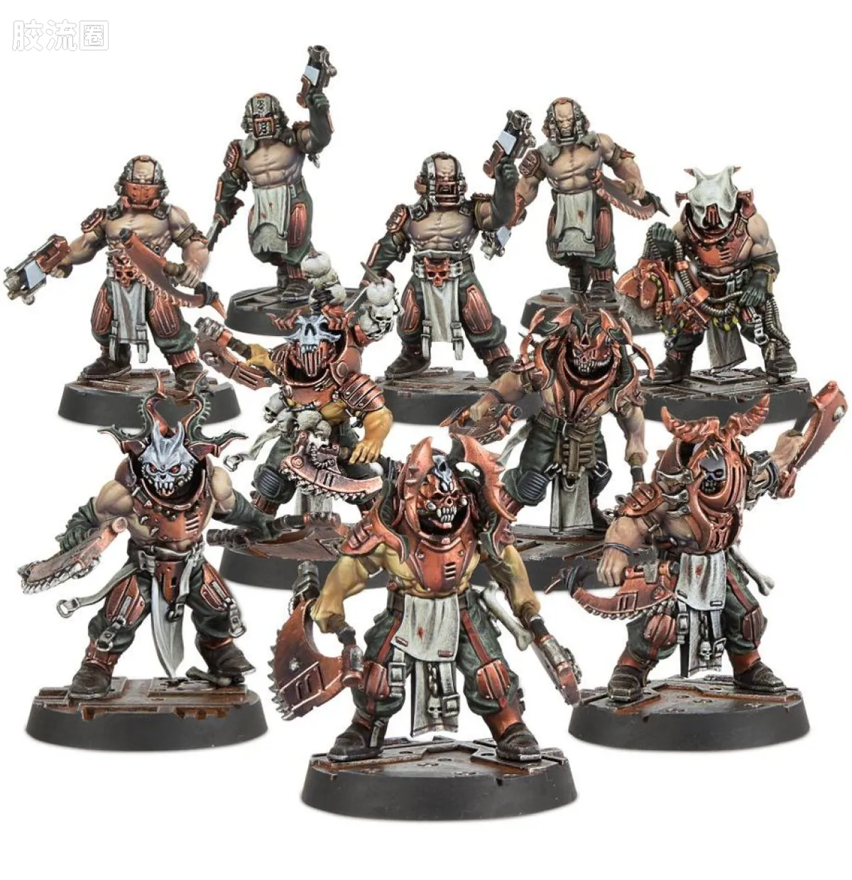 涅克洛蒙达 Necromunda Corpse Grinder Cult 碎尸教派 3版 碎尸教派战帮