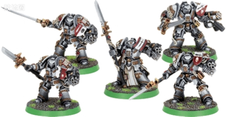战锤40K Grey Knights 灰骑士 3版 终结者小队