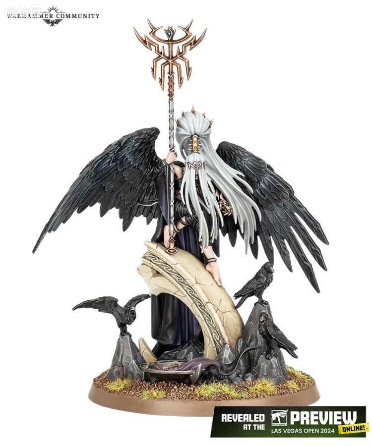 战锤：西格玛时代 Warhammer：Age of Sigmar Daughters of Khaine 凯恩之女 3版 老妪先知 克雷苏萨