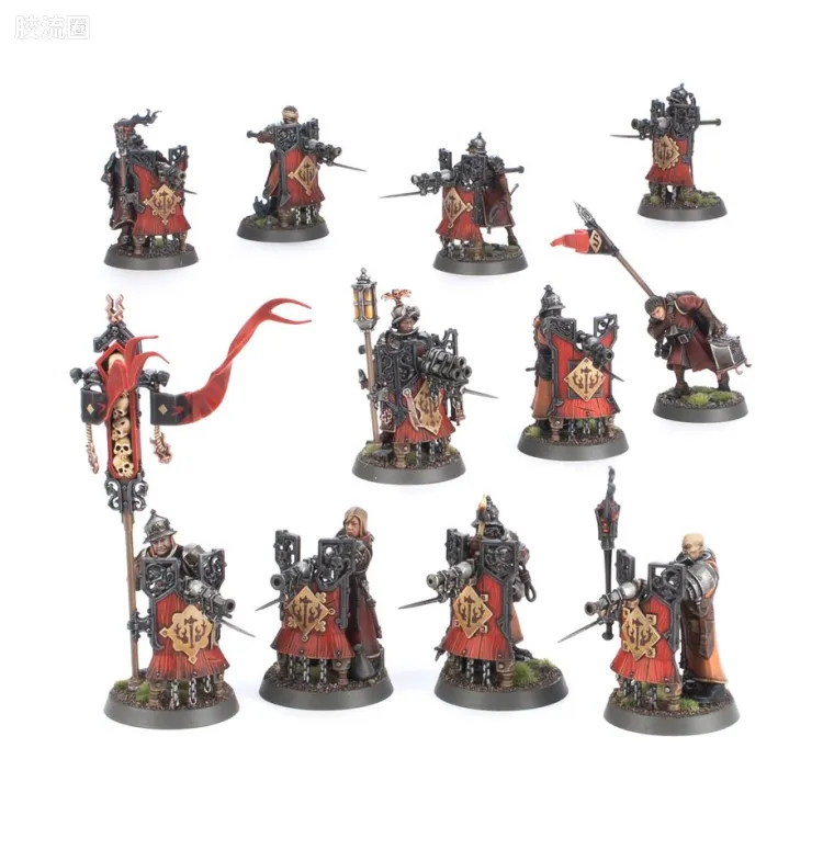 战锤：西格玛时代 Warhammer：Age of Sigmar Cities of Sigmar 西格玛之城 3版 自由兵团 燧发枪士兵