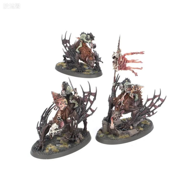 战锤：西格玛时代 Warhammer：Age of Sigmar Flesh-eater Courts 食肉王廷 3版 莫贝格骑士