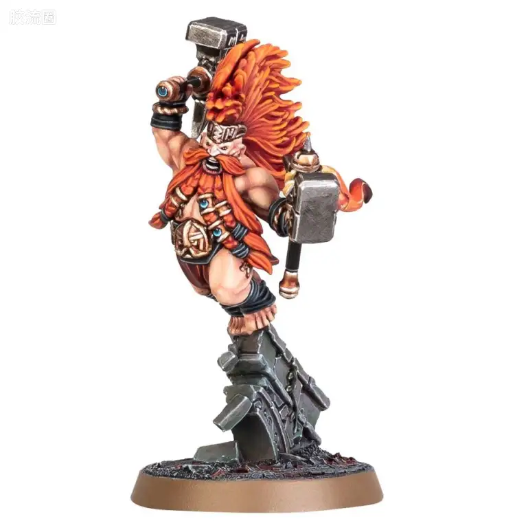 战锤：西格玛时代 Warhammer：Age of Sigmar Fyreslayers 炽焰屠夫 3版 葛里姆多要塞流放者