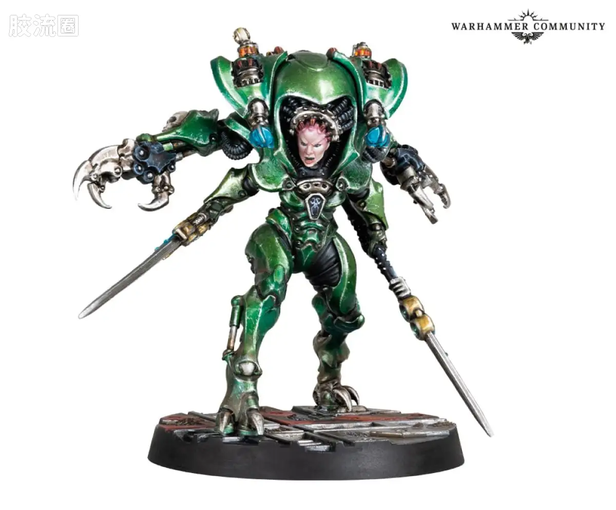 涅克洛蒙达 Necromunda Spyre Hunting Parties 猎爵 3版 装备斯特尼安级狩猎机甲的海拉女士