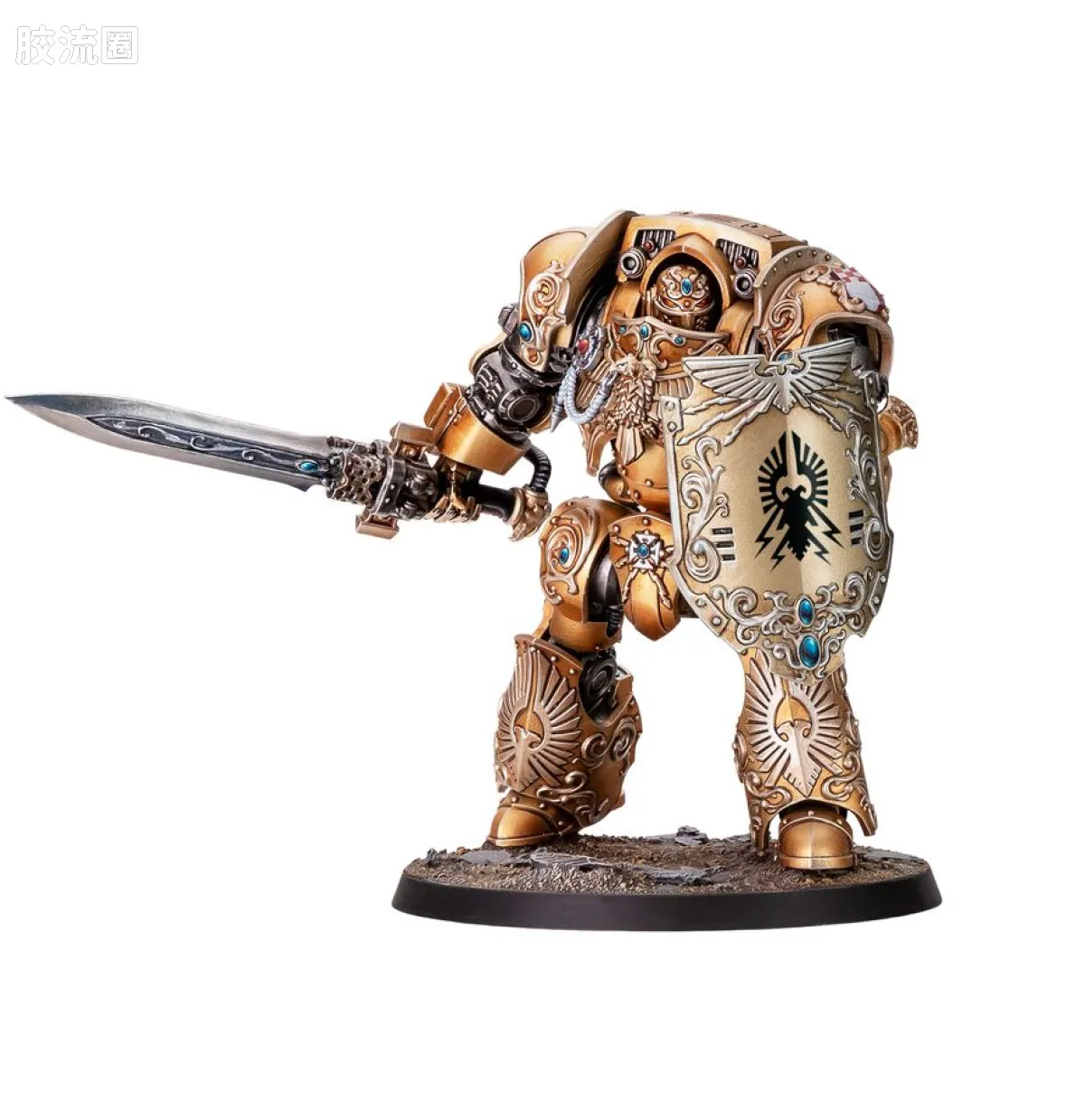战锤：荷鲁斯之乱 Warhammer: The Horus Heresy Legio Custodes 禁卫军团 3版 角斗士型蔑视者无畏机甲