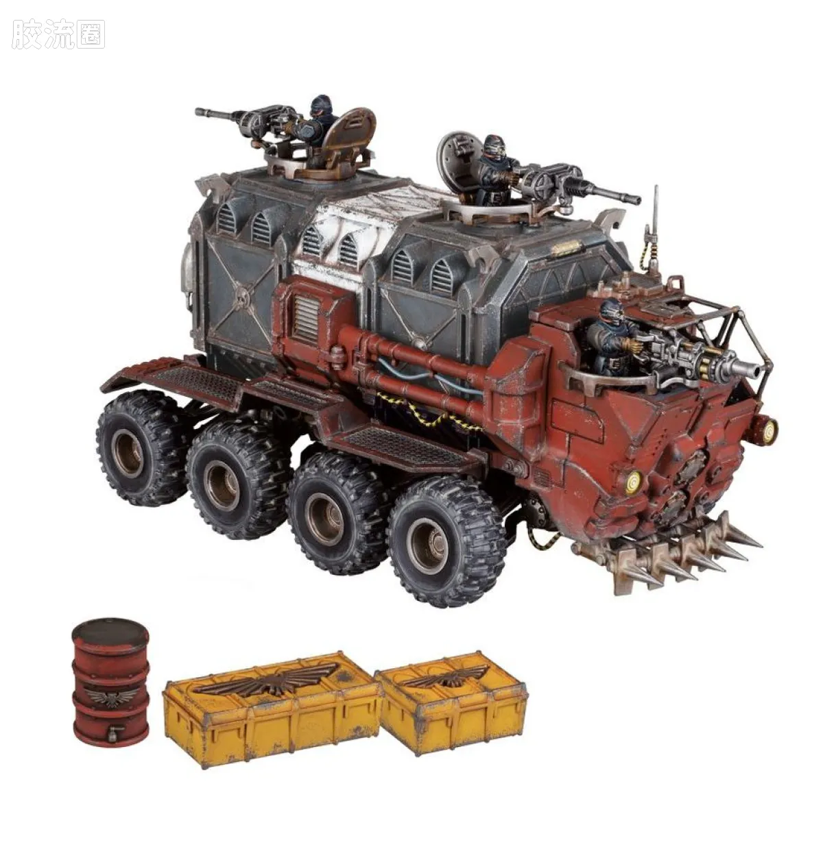 涅克洛蒙达 Necromunda 通用单位 3版 货运-8 山脊运输车