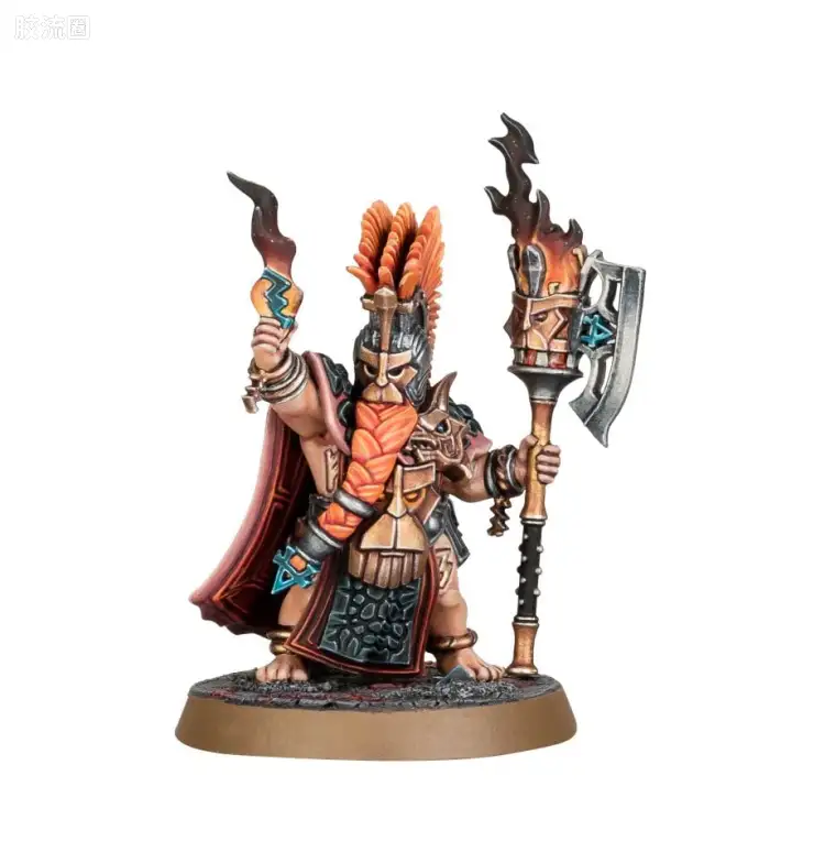 战锤：西格玛时代 Warhammer：Age of Sigmar Fyreslayers 炽焰屠夫 3版 赤金火焰守卫