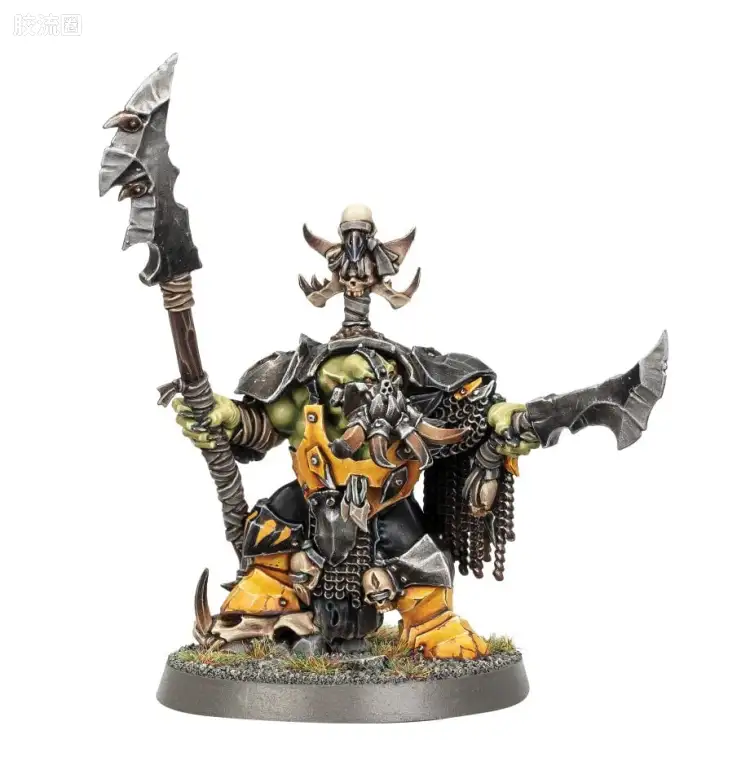 战锤：西格玛时代 Warhammer：Age of Sigmar Orruk Warclans 兽人战斗氏族 3版 铁颚兽人 硬皮小子大头目