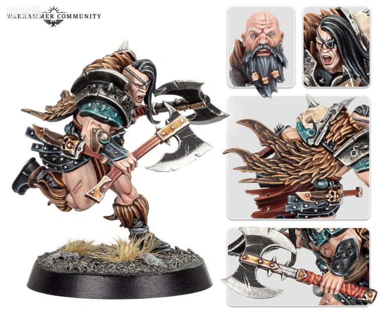 战锤：西格玛时代 Warhammer：Age of Sigmar Slaves to Darkness 黑暗之奴 3版 限定款 暗誓战士 裂眼托尔加