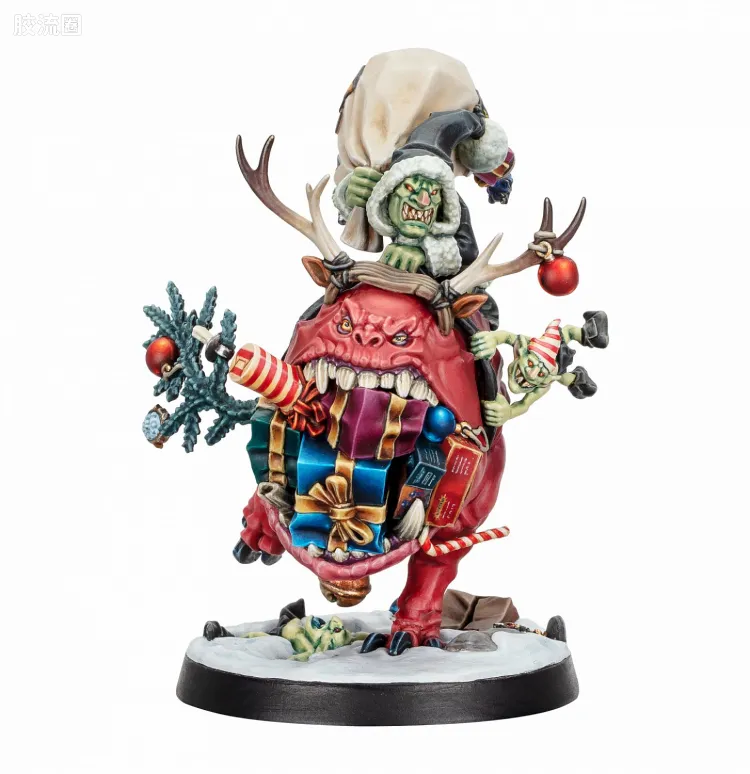 战锤：西格玛时代 Warhammer：Age of Sigmar Gloomspite Gitz 暗怨地精 3版 限定款 月族 圣诞地精