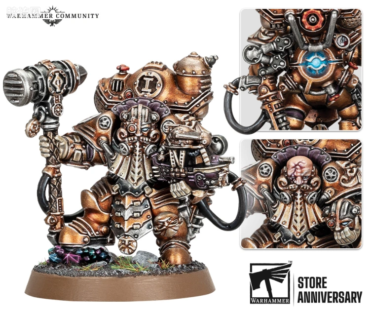 战锤：西格玛时代 Warhammer：Age of Sigmar Kharadron Overlords 卡拉顿空霸 3版 限定款 第一舰队提督 托尔克·兰森