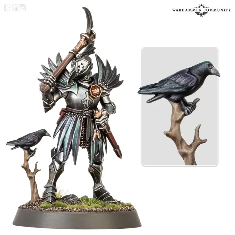 战锤：西格玛时代 Warhammer：Age of Sigmar Cities of Sigmar 西格玛之城 3版 限定款 领首骑士 钢鸦