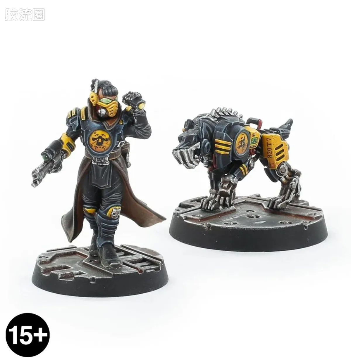 涅克洛蒙达 Necromunda Palanite Enforcers 帕拉尼特执法官 3版 首席审查官 塞尔瓦伦