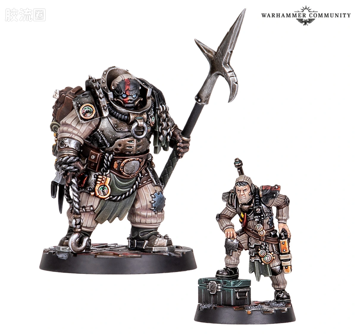 涅克洛蒙达 Necromunda 独立人物 3版 马德里克·赫尔班和鲁格伦 深渊摆渡人