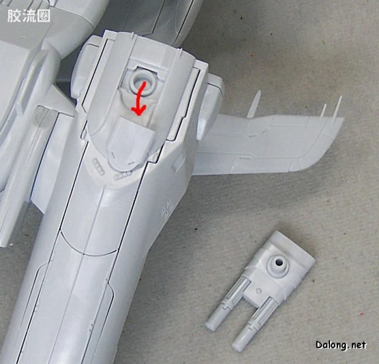 EX系列拼装模型 普通版 19 LCAM-01XA 大天使号 - 图片