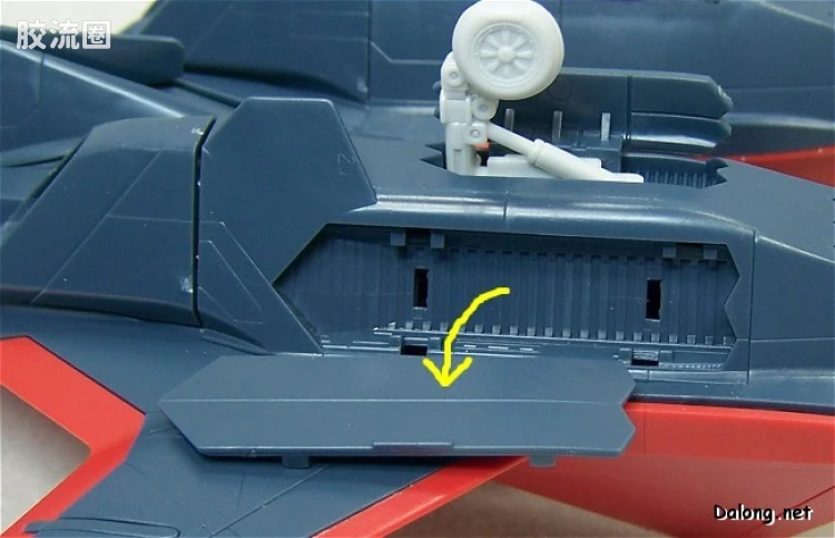 EX系列拼装模型 普通版 27 ADF-01F 法尔肯 - 图片