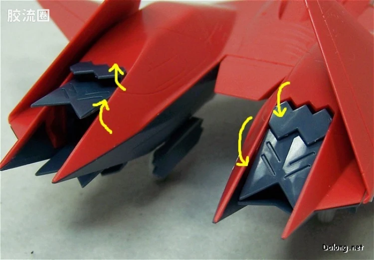 EX系列拼装模型 普通版 27 ADF-01F 法尔肯 - 图片