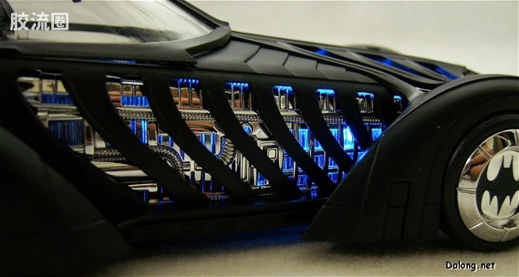 EX系列拼装模型 EX ADVANCED MODEL 蝙蝠车 永远的蝙蝠侠Ver. - 图片