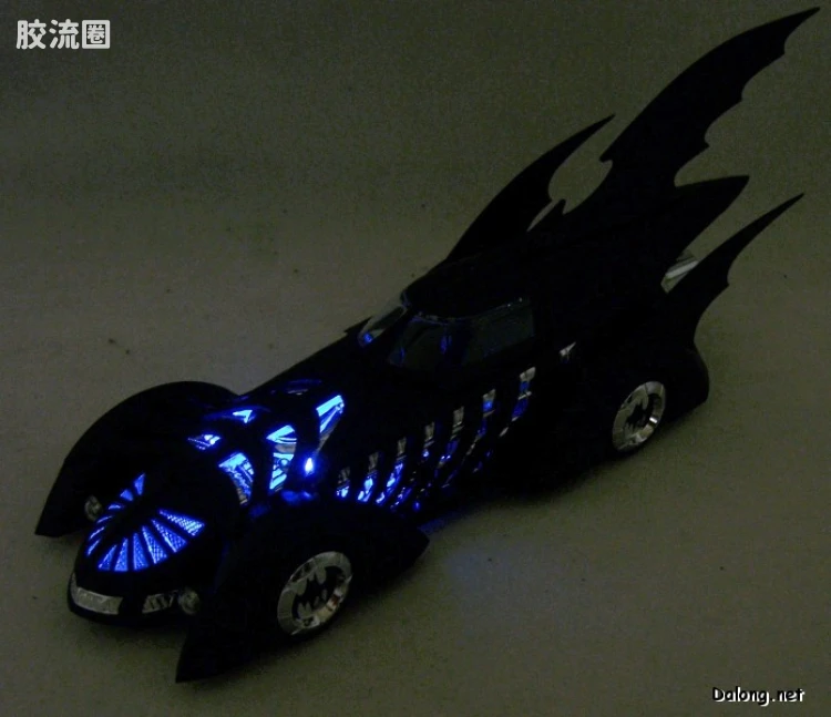 EX系列拼装模型 EX ADVANCED MODEL 蝙蝠车 永远的蝙蝠侠Ver. - 图片