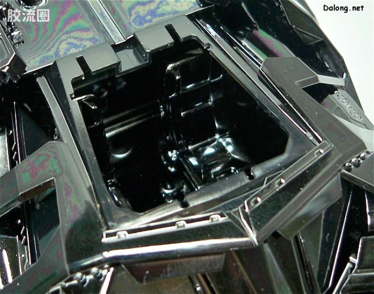 EX系列拼装模型 EX ADVANCED MODEL 蝙蝠车 黑暗骑士Ver. - 图片