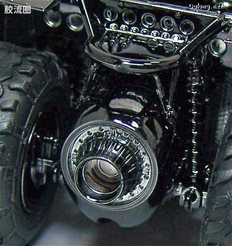 EX系列拼装模型 EX ADVANCED MODEL 蝙蝠车 黑暗骑士Ver. - 图片