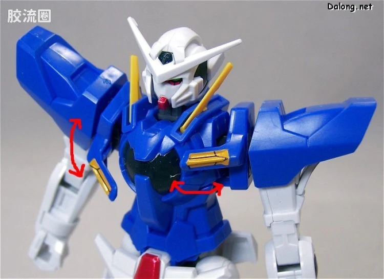 FG系列拼装模型 高达OO GN-001 能天使高达 - 图片