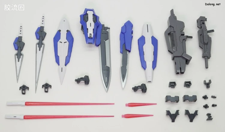MG 网络限定版 正义女神高达＋Proto GN Twin Broad Blade - 图片