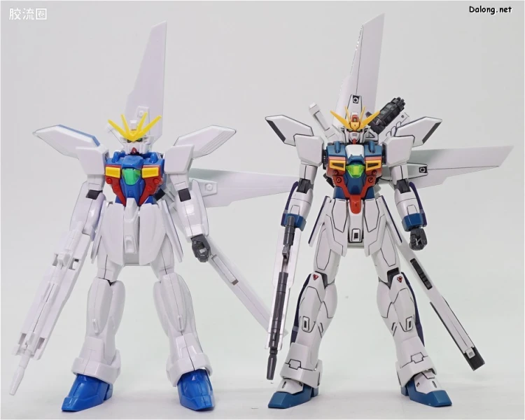 机动新世纪高达X拼装模型 1/144 01 GX-9900 高达X - 图片