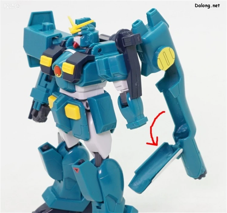 机动新世纪高达X拼装模型 1/144 03 GT-9600 斑豹高达 - 图片