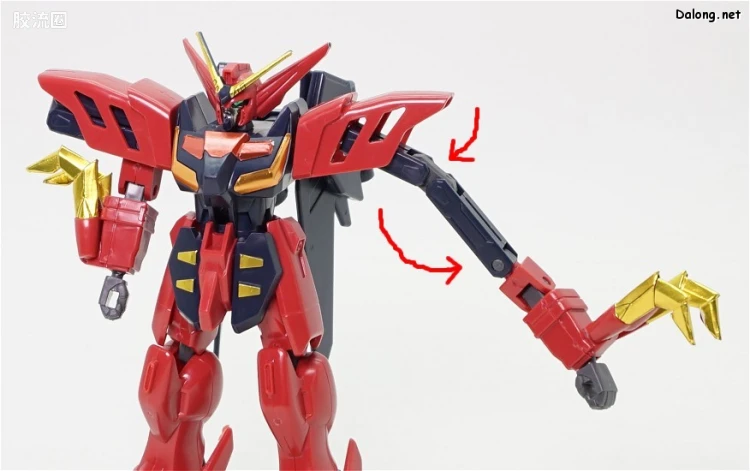 机动新世纪高达X拼装模型 1/144 04 NRX-0013 维萨戈高达 - 图片