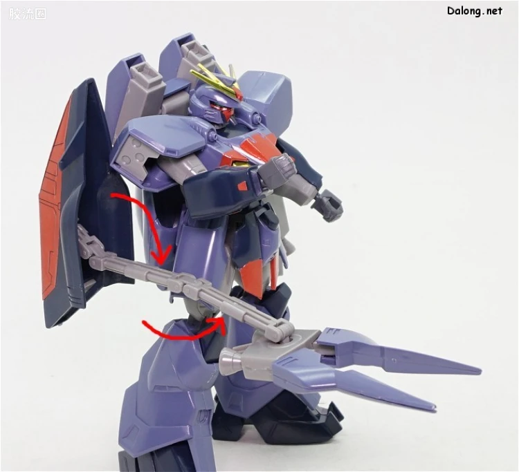 机动新世纪高达X拼装模型 1/144 05 NRX-0015 阿斯塔隆高达 - 图片