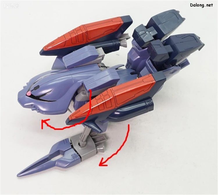 机动新世纪高达X拼装模型 1/144 05 NRX-0015 阿斯塔隆高达 - 图片