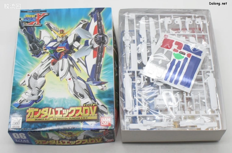 机动新世纪高达X拼装模型 1/144 06 GX-9900-DV 高达X分裂者 - 图片