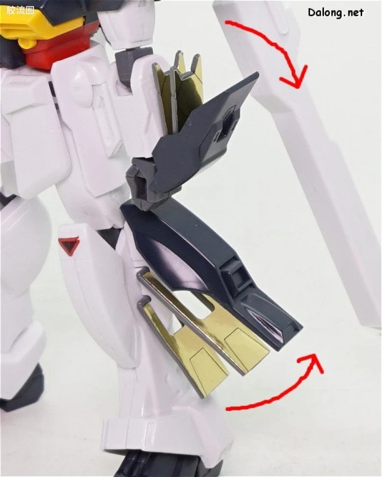 机动新世纪高达X拼装模型 1/144 07 GX-9901-DX 高达DX - 图片