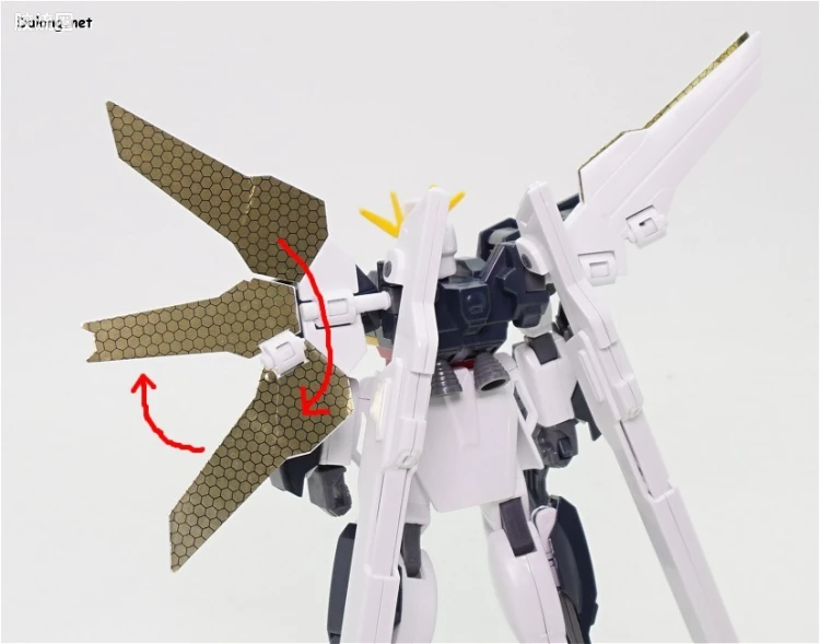 机动新世纪高达X拼装模型 1/144 07 GX-9901-DX 高达DX - 图片