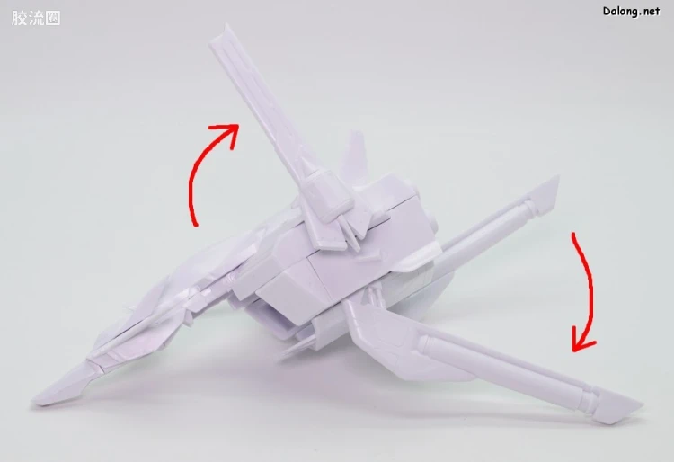 机动新世纪高达X拼装模型 LIMITED MODEL 1/144 (高达X) 17 G猎鹰 - 图片