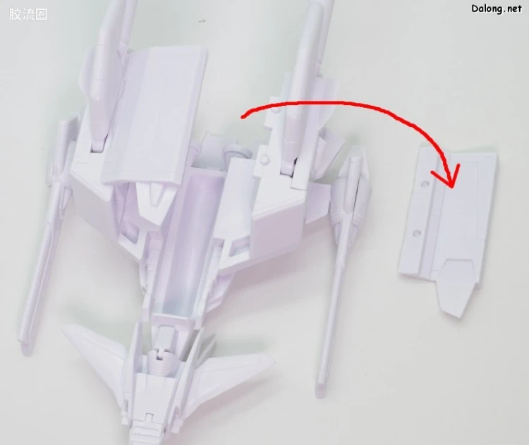 机动新世纪高达X拼装模型 LIMITED MODEL 1/144 (高达X) 17 G猎鹰 - 图片