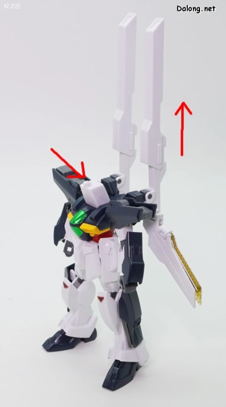 机动新世纪高达X拼装模型 LIMITED MODEL 1/144 (高达X) 17 G猎鹰 - 图片