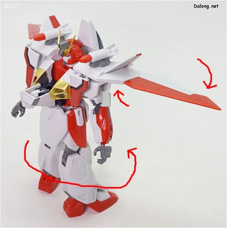 机动新世纪高达X拼装模型 HG 1/100 02 GW-9800 空中霸王高达 - 图片