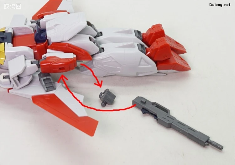 机动新世纪高达X拼装模型 HG 1/100 02 GW-9800 空中霸王高达 - 图片