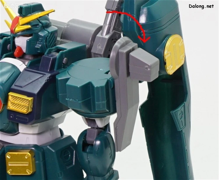 机动新世纪高达X拼装模型 HG 1/100 03 GT-9600 斑豹高达 - 图片