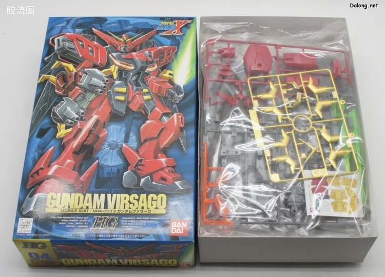机动新世纪高达X拼装模型 HG 1/100 04 NRX-0013 维萨戈高达 - 图片