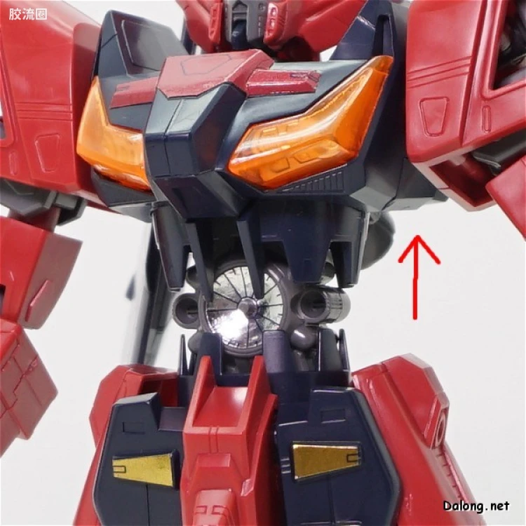 机动新世纪高达X拼装模型 HG 1/100 04 NRX-0013 维萨戈高达 - 图片
