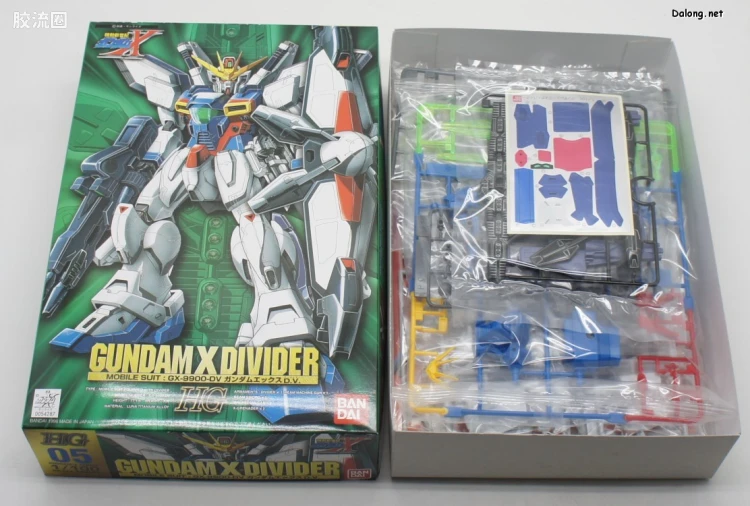 机动新世纪高达X拼装模型 HG 1/100 05 GX-9900-DV 高达X分裂者 - 图片