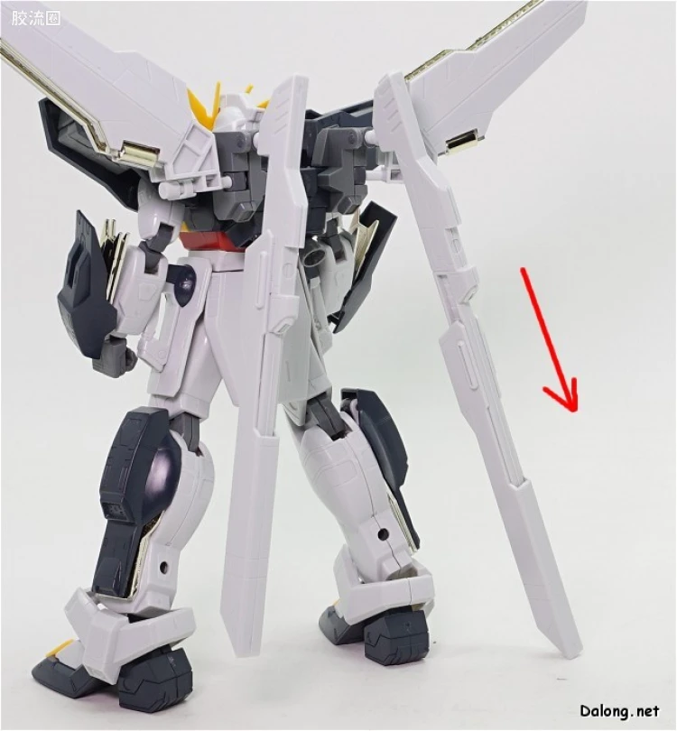 机动新世纪高达X拼装模型 HG 1/100 06 GX-9901-DX 高达DX - 图片
