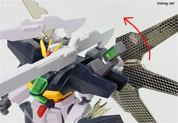机动新世纪高达X拼装模型 HG 1/100 06 GX-9901-DX 高达DX - 图片