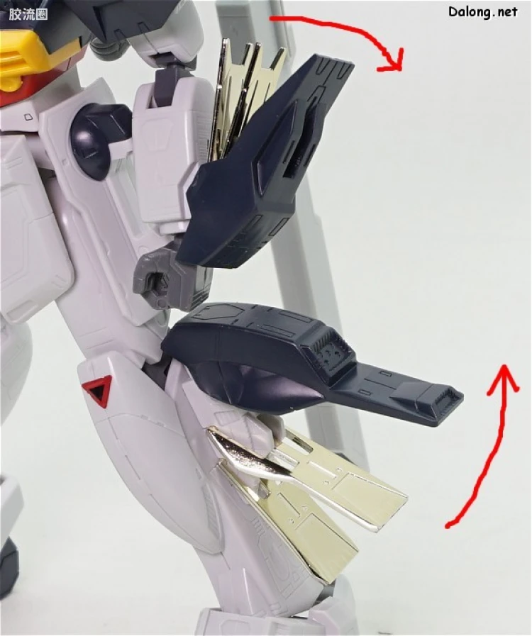 机动新世纪高达X拼装模型 HG 1/100 06 GX-9901-DX 高达DX - 图片