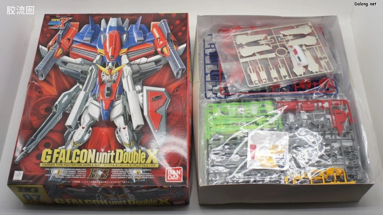 机动新世纪高达X拼装模型 HG 1/100 07 GX-9901-DX+GS-9900 高达DX+G猎鹰 - 图片