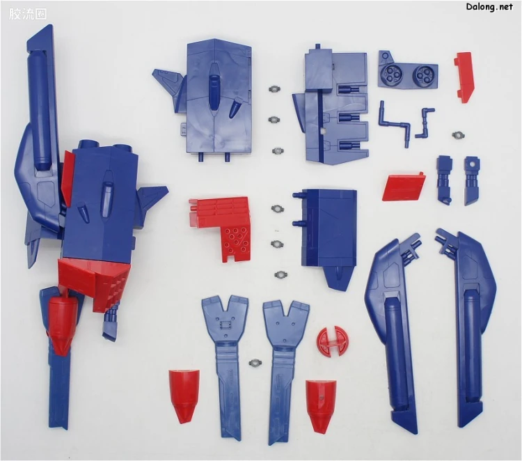 机动新世纪高达X拼装模型 HG 1/100 07 GX-9901-DX+GS-9900 高达DX+G猎鹰 - 图片